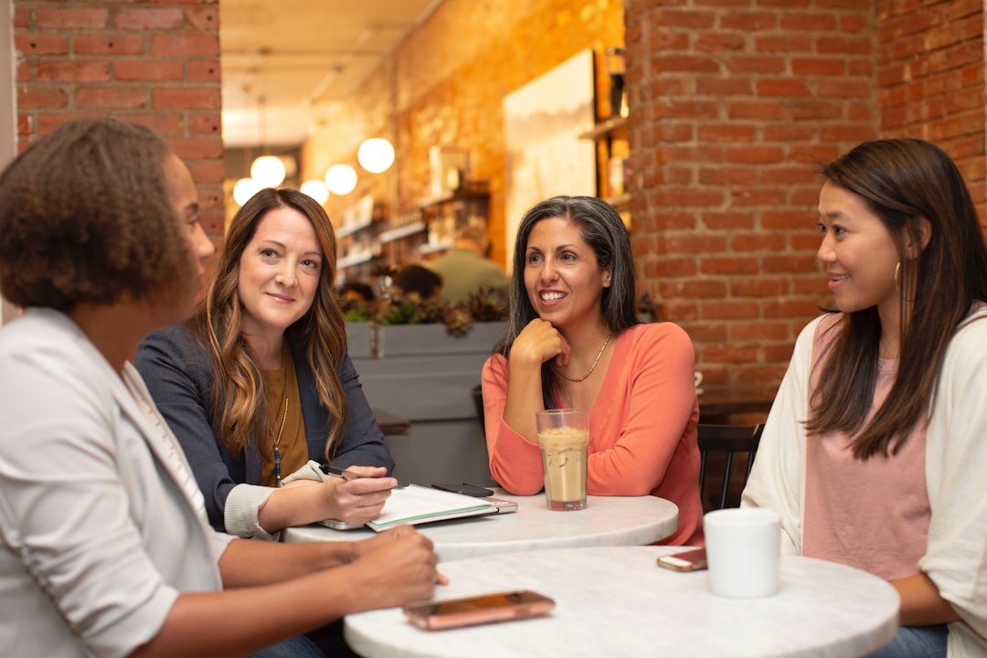 diverse group connecting emotionally