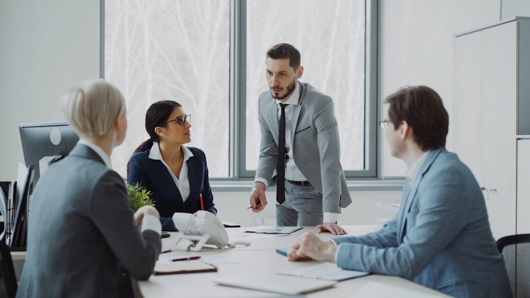 executive coaching session
