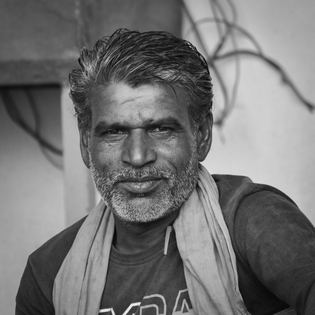 Portrait of a smiling man in casual clothing